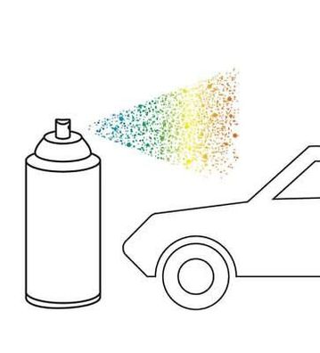 Sprühdose Spraydose 400ml zum Lackieren Sprühlack in Wunschfarbe Autolack