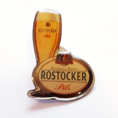 Anstecker Pin Bier Rostocker Pils