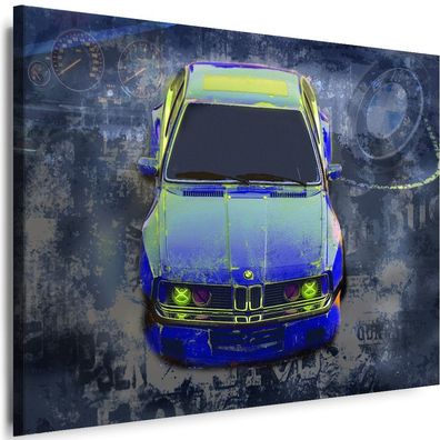 Wandbilder BMW Auto Sportwagen Cars Leinwand XXL Myartstyle