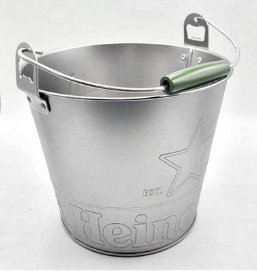 Heineken Flaschenkühler Bierkühler Eimer Eiseimer Eiskübel