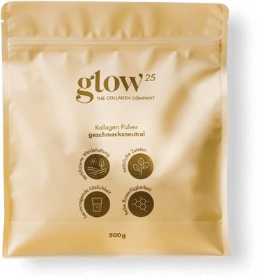 Glow25 Collagen Pulver 500g