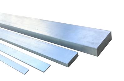 Aluminium Flachprofil AlMgSi0,5 Länge 1000mm (100cm)