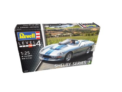 Revell Modellbausatz 07039 Shelby Series I Auto im Maßstab 1:25 Level 4