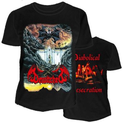 Bewitched Diabolical Desecration T-Shirt Neu-New