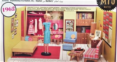 Barbie GNC38 - Signature 75th Anniversary Retro Traumvilla, 1962 Traumvilla * A