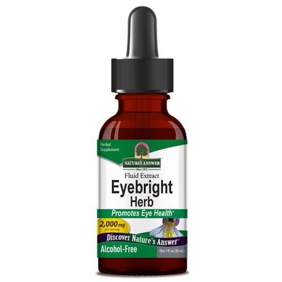 Nature's Answer, Eyebright Herb, Alcohol-Free, 2000mg, 30ml