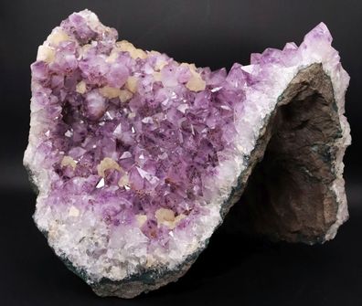 Große Amethyst Druse Geode Rohstein 14,8 Kg / Mineralien Kristall #XJ