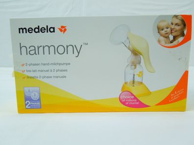 Medela Harmony - Hand Milch Pumpe Baby Milch Muttermilch Leicht sanft effizient