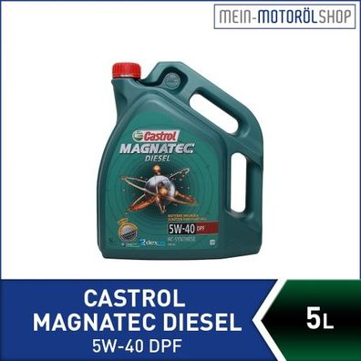 Castrol Magnatec Diesel 5W-40 DPF 5 Liter