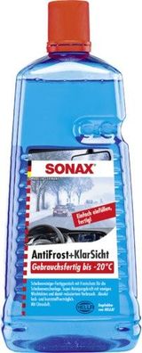Sonax AntiFrost&KlarSicht gebrauchsfertig bis -20°C 2 Liter