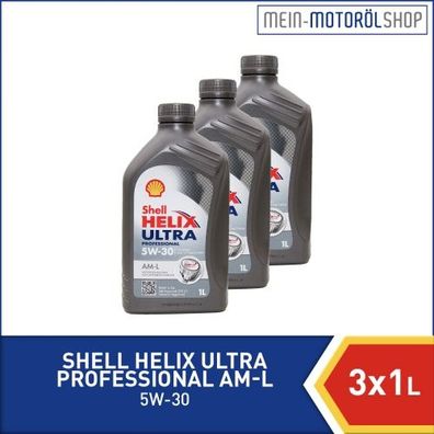 Shell Helix Ultra Professional AM-L 5W-30 3x1 Liter
