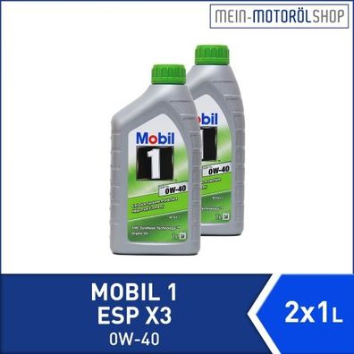 Mobil 1 ESP X3 0W-40 2x1 Liter