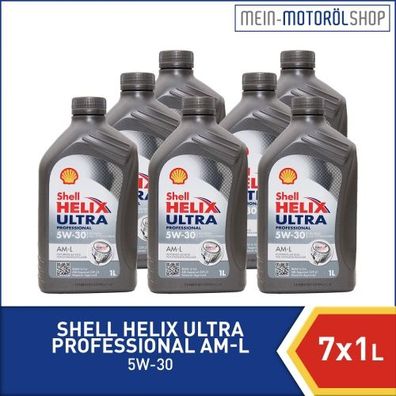 Shell Helix Ultra Professional AM-L 5W-30 7x1 Liter