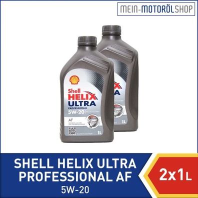 Shell Helix Ultra Professional AF 5W-20 2x1 Liter
