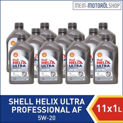 Shell Helix Ultra Professional AF 5W-20 11x1 Liter