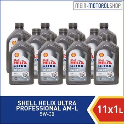 Shell Helix Ultra Professional AM-L 5W-30 11x1 Liter