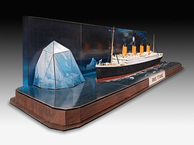 Revell easy-click 05599 - RMS Titanic + 3D Puzzle (Eisberg). 1:600