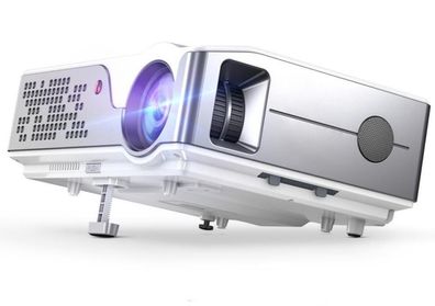 Full-HD-Projektor für Großbildleinwand, 3D-Video 1920 x 1080p mit WLAN-Verbindung
