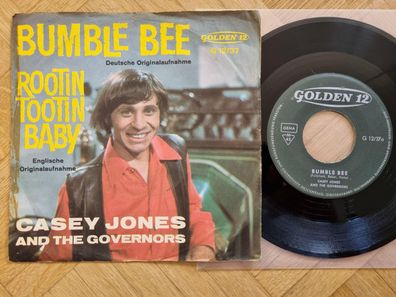 Casey Jones and the Governors - Bumble bee 7'' Vinyl Germany SUNG IN GERMAN