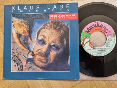 Klaus Lage - Sooo lacht nur sie (Die Malerin) 7'' Vinyl Germany