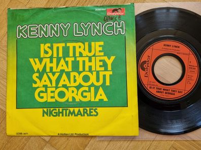 Kenny Lynch - Is it true what they say about Georgia 7'' Vinyl Germany