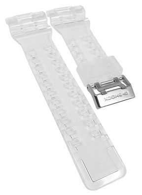 Casio G-Shock Uhrenarmband Resin weiß transparent GA-700SKE-7A
