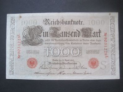Reichsbanknote 1000 Mark 1910 (GB 002)