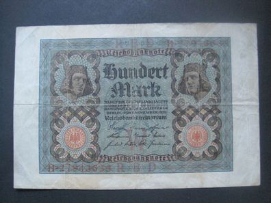 Reichsbanknote 100 Mark 1920 (GB 435)