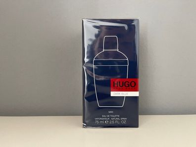 Hugo Boss Dark Blue Eau De Toilette 75 ml Spray OVP