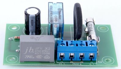 Strombegrenzer für Netztrafos mit NTC / Bausatz Max. 16A 70µ Double Layer