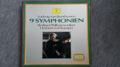 Karajan - 9 Symphonien Beethoven 7 LP Box