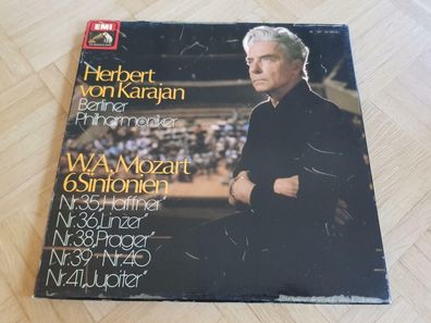 Herbert von Karajan - W.A. Mozart 6 Sinfoien 3 x Vinyl LP Box