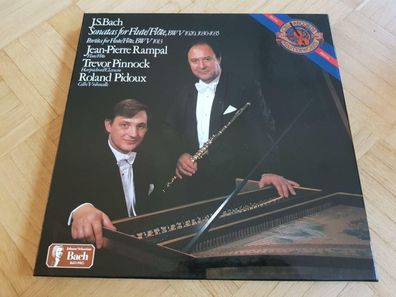 Jean-Pierre Rampal/ Trevor Pinnock/ Roland Pidoux - J.S. Bach 2 x Vinyl LP Box