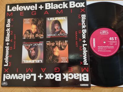 Lelewel & Black Box - Megamix Ride on time/ Magic Atto 12'' Disco Vinyl France