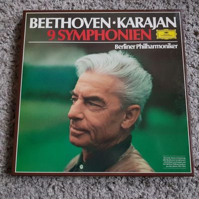 Herbert von Karajan - 9 Symphonien 8-LP Vinyl Box