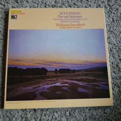 Wolfgang Sawallisch - Schumann/ Die vier Sinfonien 3-LP Vinyl Box