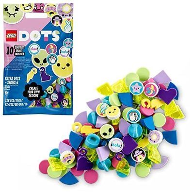 LEGO 41946 DOTS Ergänzungsset Emojis Bastelset für Kinder Spielzeug 118 Teile
