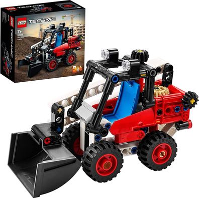 LEGO 42116 Technic Kompaktlader Bagger Hot Rod 2-in-1 Spielzeugauto 140 Teile