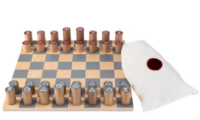 Holz Schach Spiel Konzentrationsspiel Kinder ab 6 Jahren