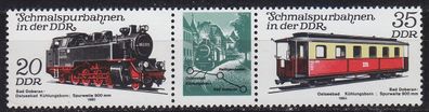 Germany DDR [1980] MiNr 2562 WZd482 ( * */ mnh ) Eisenbahn