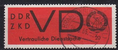 Germany DDR [Dienst VD] MiNr 0003 y ( OO/ used ) [01]