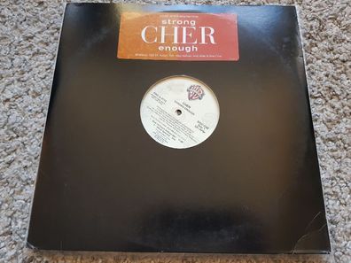 Cher - Strong enough 2 x US 12'' Disco Vinyl PROMO