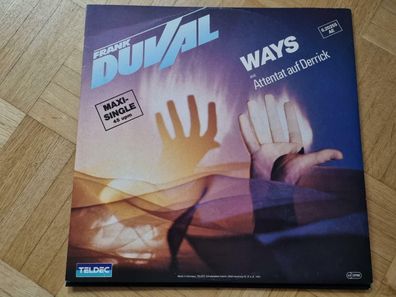 Frank Duval - Ways 12'' Disco Vinyl Germany