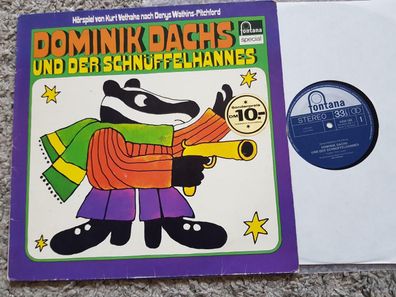 Dominik Dachs und der Schnüffelhannes Hörspiel Vinyl LP