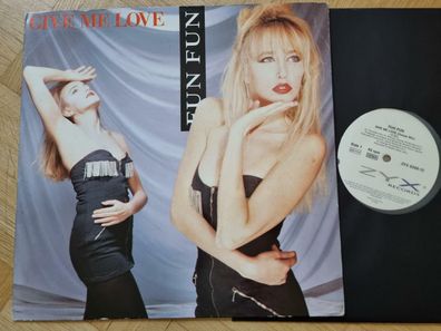 Fun Fun - Give me love 12'' Italo Disco Vinyl Germany