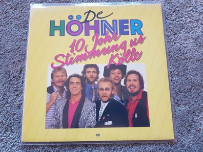 De Höhner - 10 Johr Stimmung us Kölle/ best of Vinyl LP/ incl. Echte Fründe