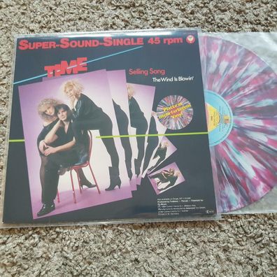 Time/ Raff Todesco - Selling song 12'' Italo Disco Germany Coloured VINYL