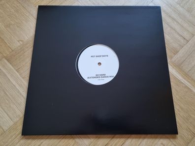 Pet Shop Boys- So hard 12'' Promo Vinyl