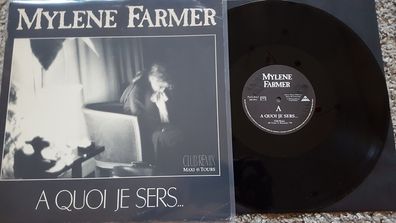 Mylene Farmer - A quoi je sers... 12'' Disco Vinyl