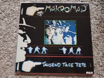 Makromad - Tausend Tage Fete 12'' Disco Vinyl